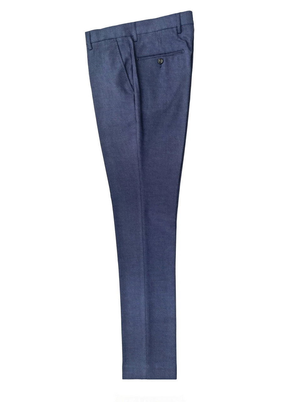 Mid Blue Birdseye 3-Piece Suit