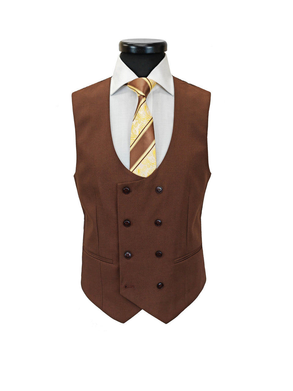 Dark Brown 3-Piece Suit