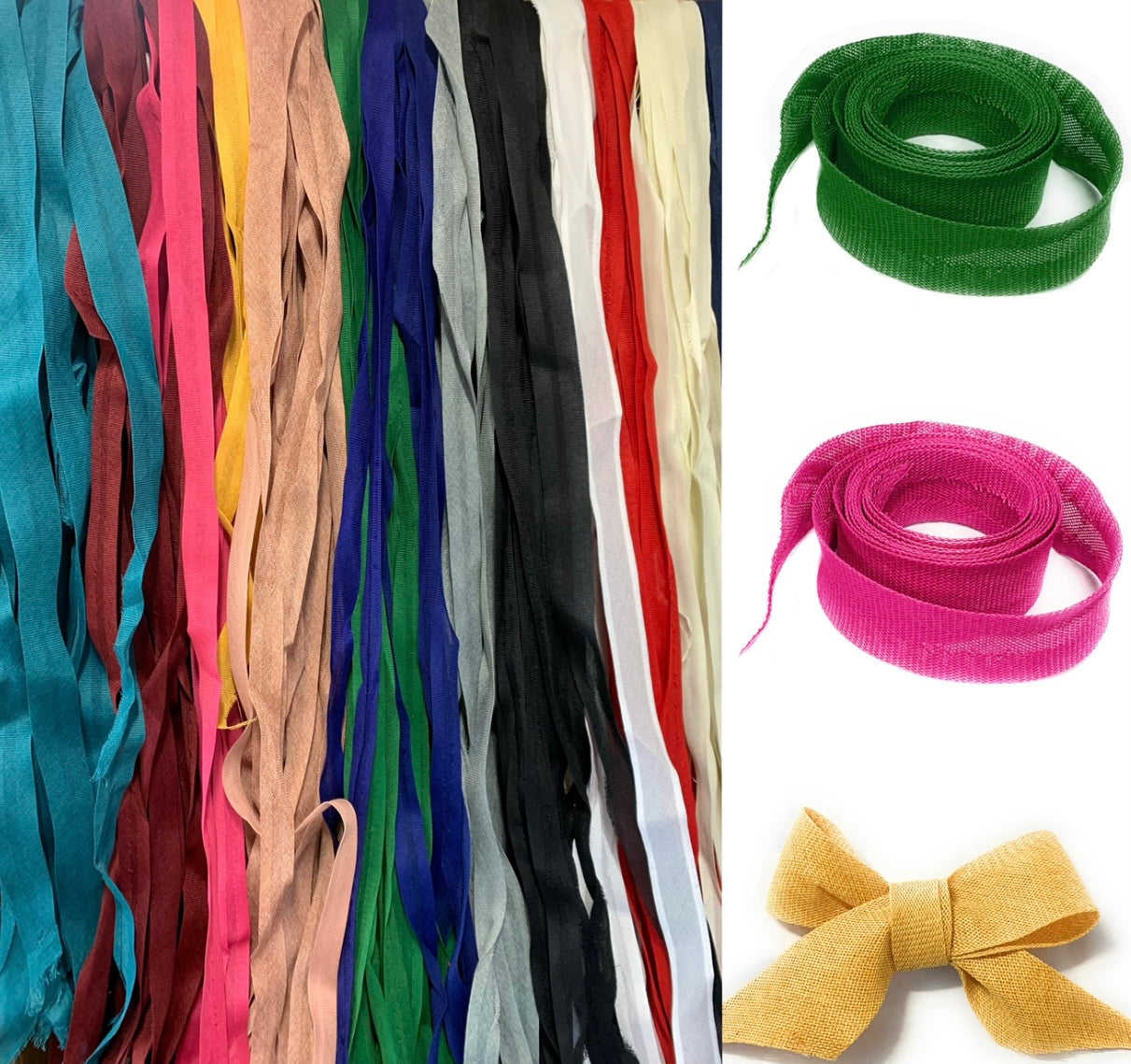 4cm Wide Millinery Strip 2.4m LONG Fascinator Hat Making Supplies Trimmings