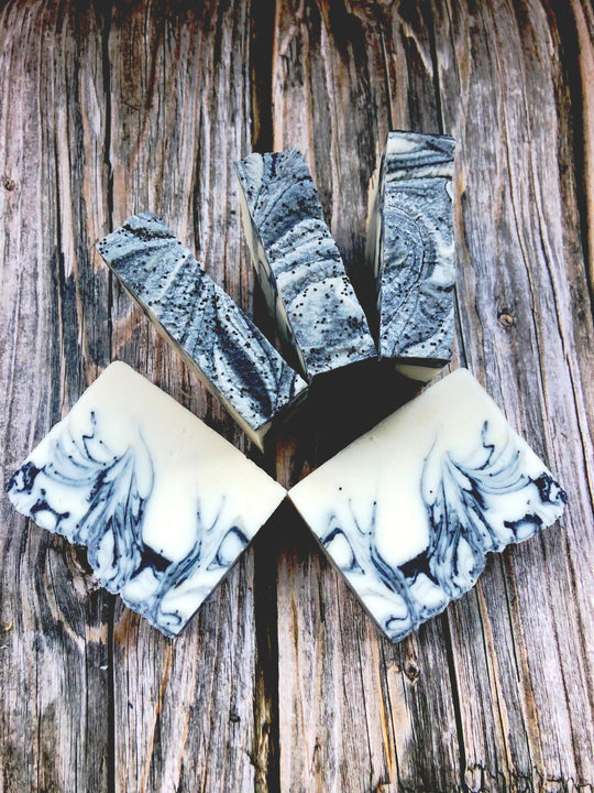 Fresh Mint! - Mint with Poppy Seed Soap Bar