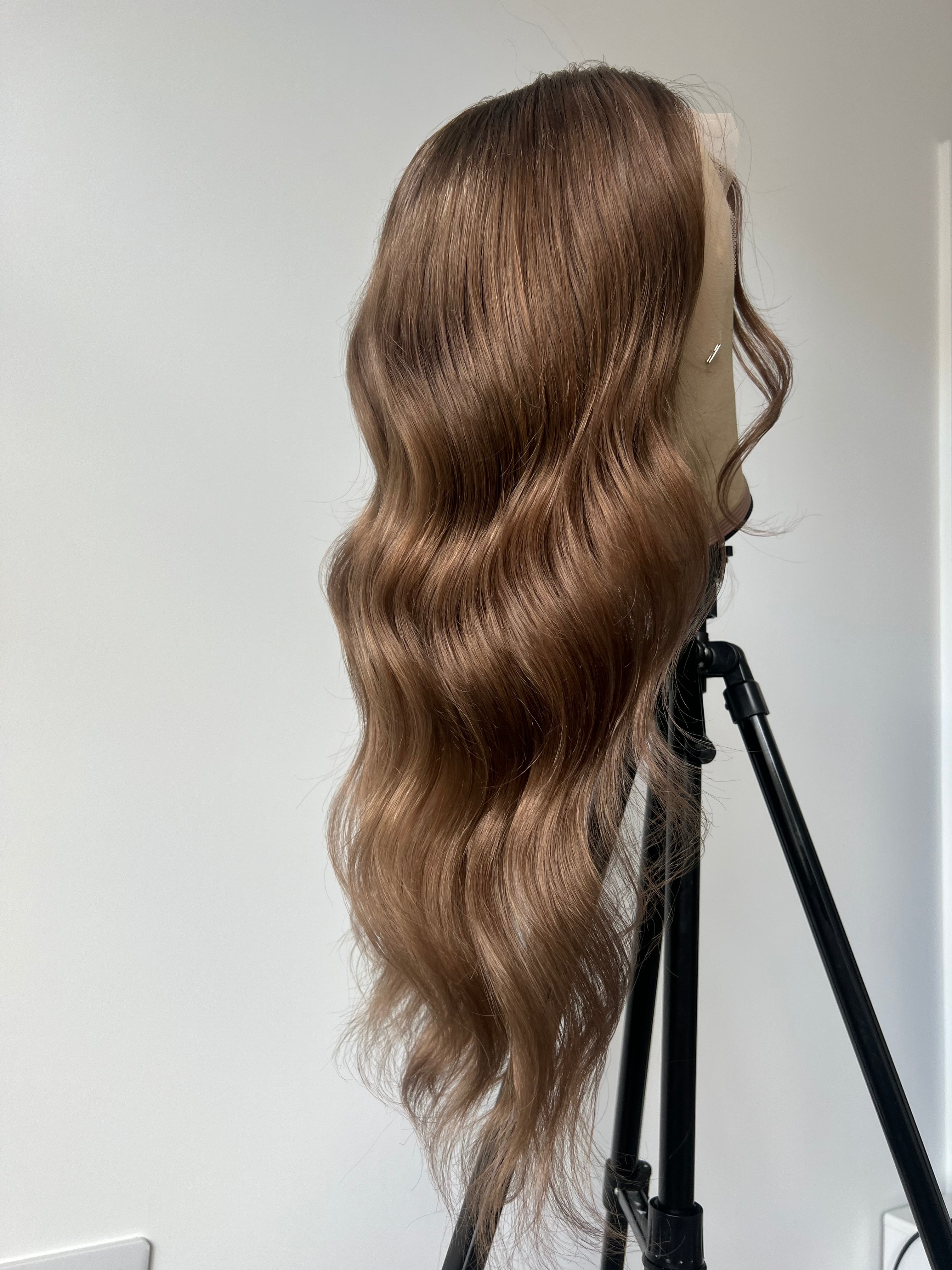 Calliope Chocolate - 13"X4" Lace Front Human Hair Wig