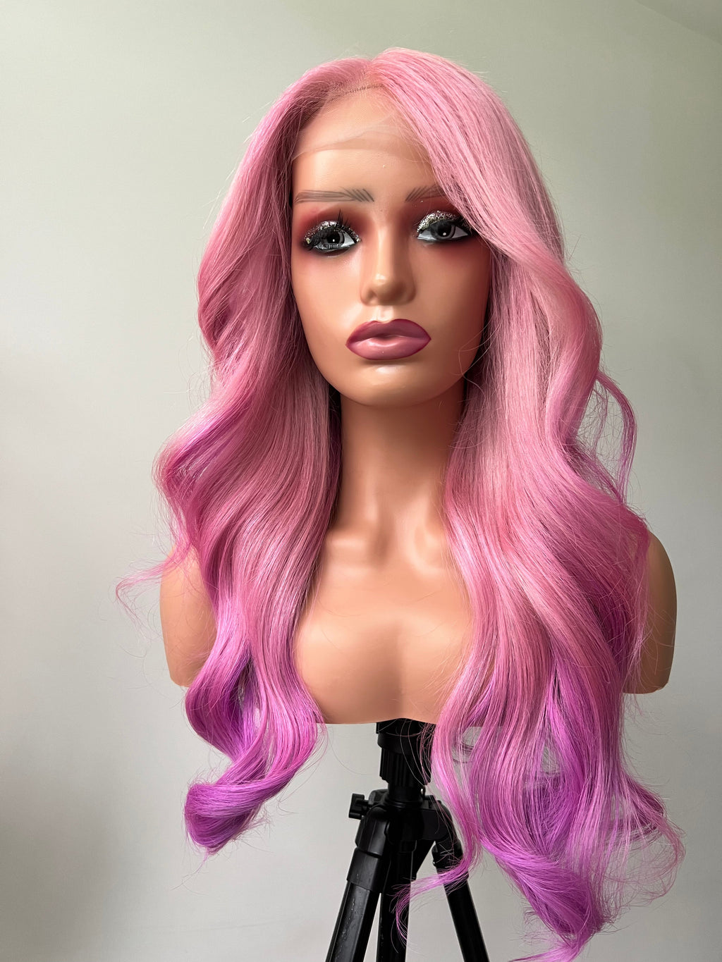 Azalea Pink - Full Lace Human Hair Wig