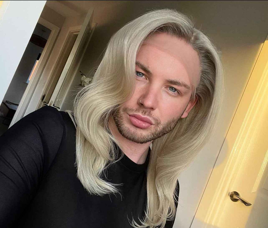 Selene Silver - 13"X4" Lace Front Human Hair Wig