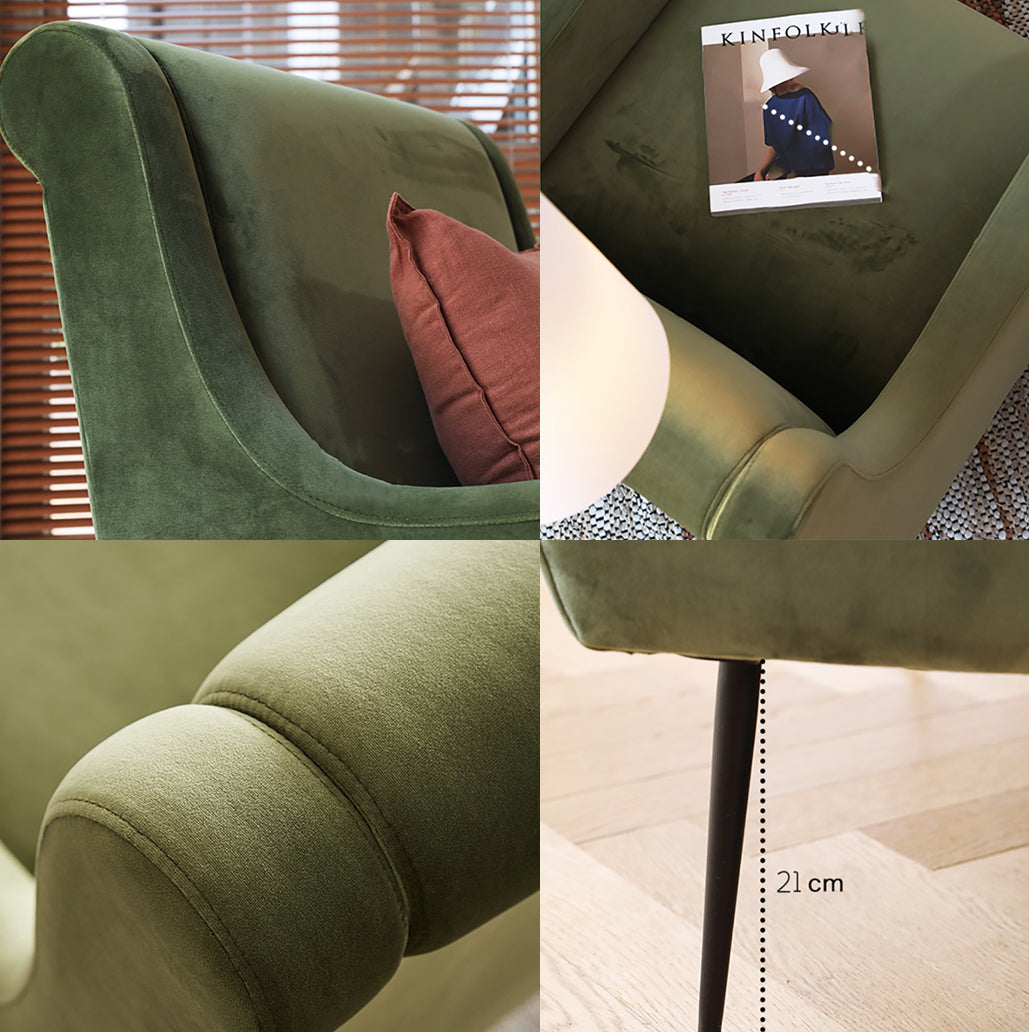 INS3 Armchair, Velvet