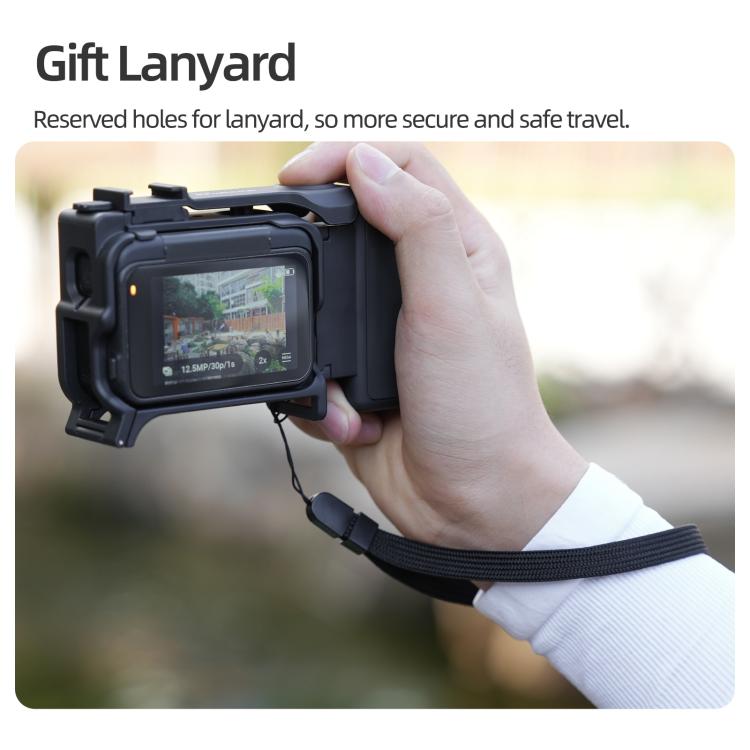 Sunnylife 2-in-1 Detachable Protective Frame & Street Photography Handle for Insta360 Ace Pro 2 / 1