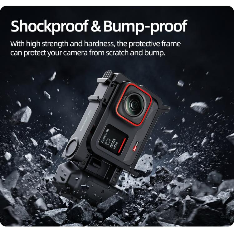 Sunnylife 2-in-1 Detachable Protective Frame & Street Photography Handle for Insta360 Ace Pro 2 / 1