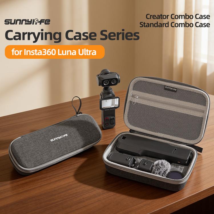 For Insta360 Luna Ultra Sunnylife Mini Carrying Case Handbag Standard Combo Bag, LU-B261