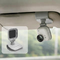 For Insta360 GO Ultra Sunnylife Magnetic Car Sun Visor Mount Action Camera Holder 360 Rotating 180 Tilt Sun Visor Holder