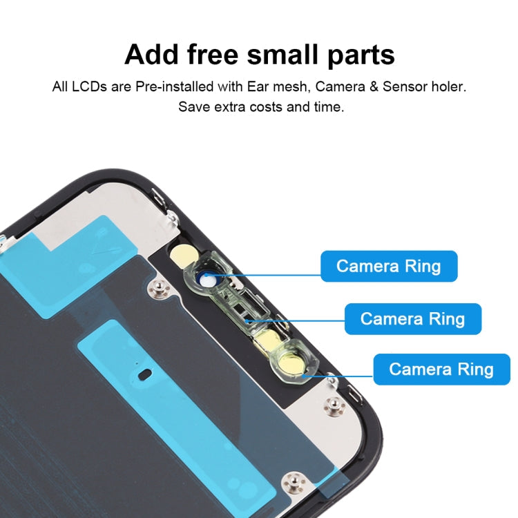 JK TFT LCD Screen for iPhone 11 with Digitizer Full Assembly(Black)