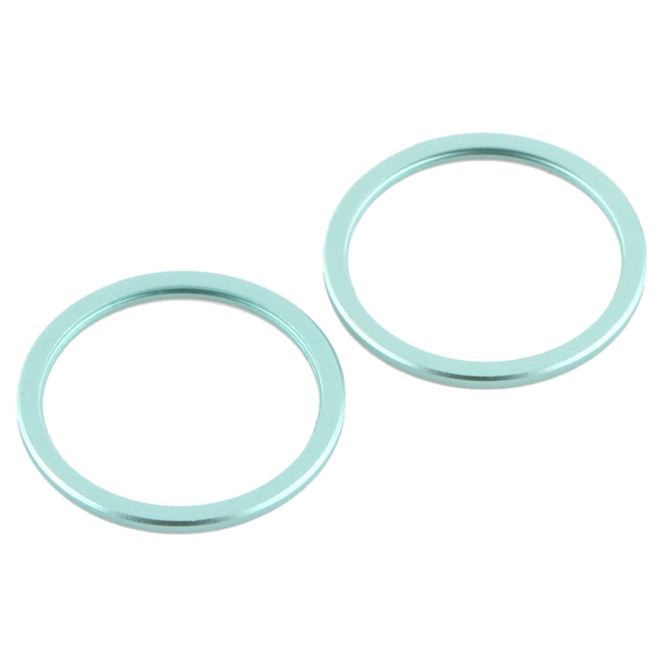2 PCS Rear Camera Glass Lens Metal Protector Hoop Ring for iPhone 12, For iPhone 12
