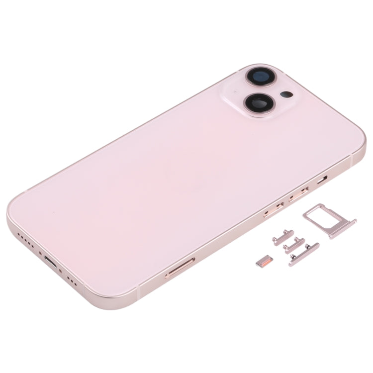 Back Housing Cover with SIM Card Tray & Side  Keys & Camera Lens for iPhone 13, For iPhone 13(with SIM Card Tray & Side Keys), For iPhone 13(with Card Tray & Side Keys), For iPhone 13