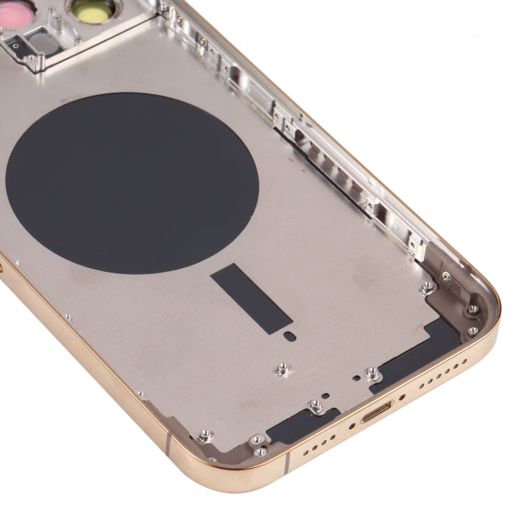 Back Housing Cover with SIM Card Tray & Side  Keys & Camera Lens for iPhone 13 Pro Max, For iPhone 13 Pro Max(with SIM Card Tray), For iPhone 13 Pro Max (with SIM Card Tray), For iPhone 13 Pro Max