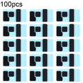 100/Set LCD Black Adhesive Sticker For iPhone 14 / 14 Plus