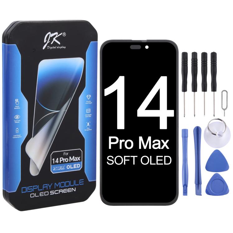 JK Soft OLED LCD Screen For iPhone 14 Pro Max, For iPhone 14 Pro Max