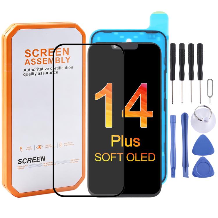 HXL Soft OLED Screen For iPhone 14 Plus, For iPhone 14 Plus