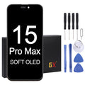 GX Soft OLED Screen For iPhone 15 Pro Max, For iPhone 15 Pro Max(GX Soft OLED)