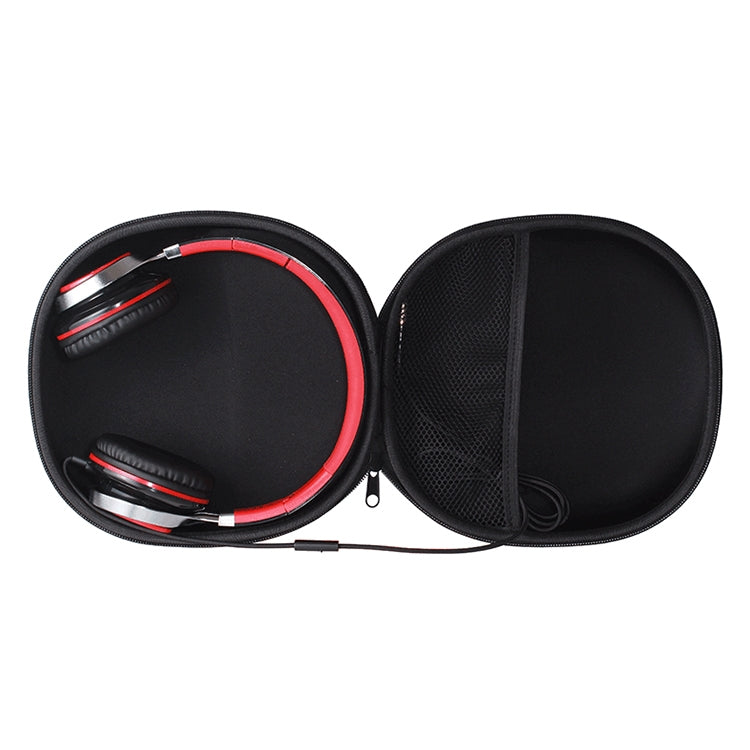 Large Size EVA Storage Box Shockproof Bag for Headset(Black)