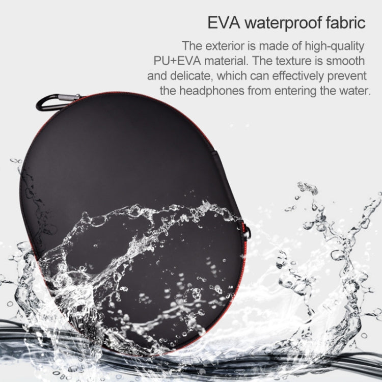 Portable EVA Hard Waterproof Shockproof Multi-function Headphones Storage Bag for Beats Studio 2.0 / Beats Studio, Size: 180 x 130 x 85mm