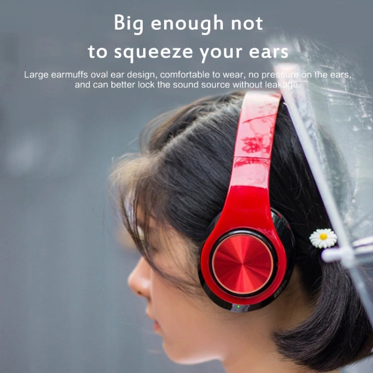 B39 Wireless Bluetooth V5.0 Headset, B39 (Red), B39 (White), B39 (Black Red), B39 (Black)