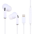 8 Pin In-ear Wired Earphone with Mic, Cable Length: about 1.2m, 8 Pin