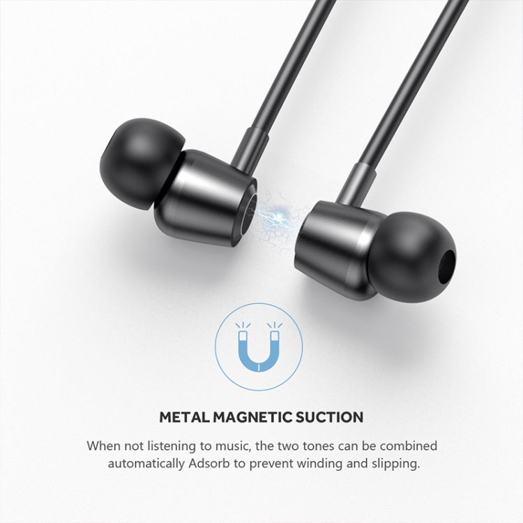 A10 Bluetooth 5.0 Neck-mounted Sport Wireless Bluetooth Earphone (Black)