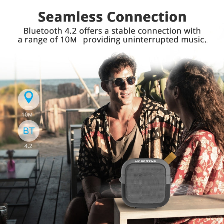 HOPESTAR T5mini Bluetooth 4.2 Portable Mini Wireless Bluetooth Speaker (Red)