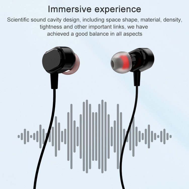 AIN MK-I01 IPX4 Waterproof Neck-mounted Wire-controlled Sports Bluetooth Earphone with Cable Buckle, Support Call & Voice Assistant (Red)