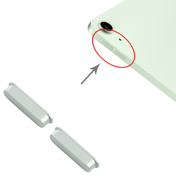 Volume Control Button for iPad Air 4 10.9 inch 2020 A2316 A2324 A2325 A2072, For iPad Air 4 10.9 inch 2020, For iPad Air 4 10.9 inch 2020(Grey)