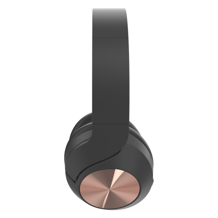 Mucro L36 Foldable Bluetooth Headset with SD Card Slot & Storage Box(Black)