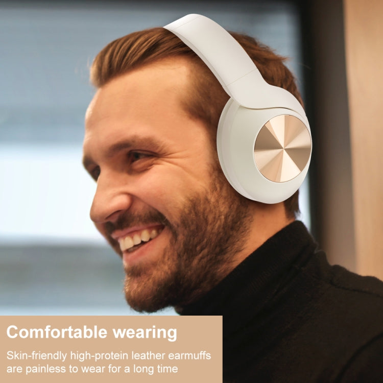 Mucro L36 Foldable Bluetooth Headset with SD Card Slot & Storage Box(Black)