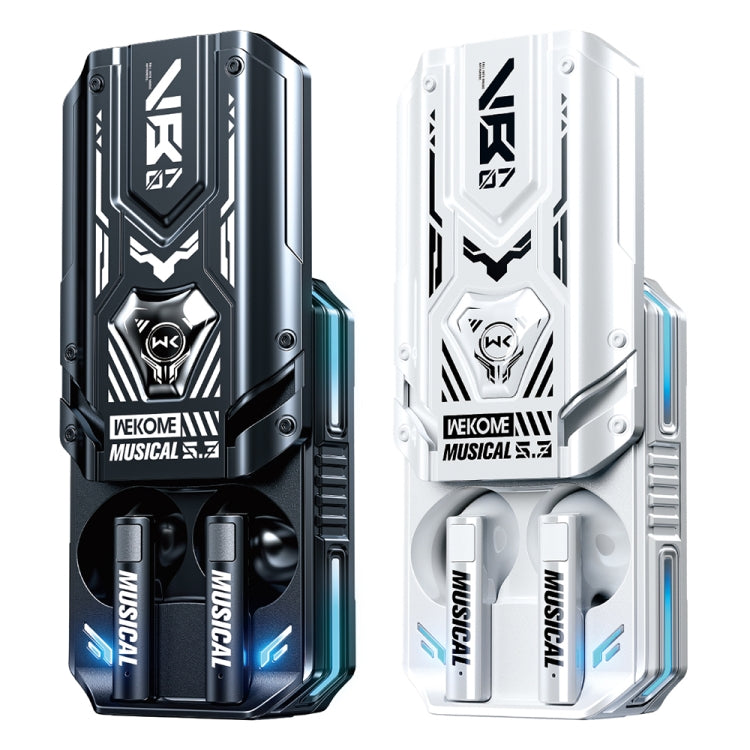 WEKOME VB07 Mecha Series Blade Wireless Bluetooth Earphone (White)