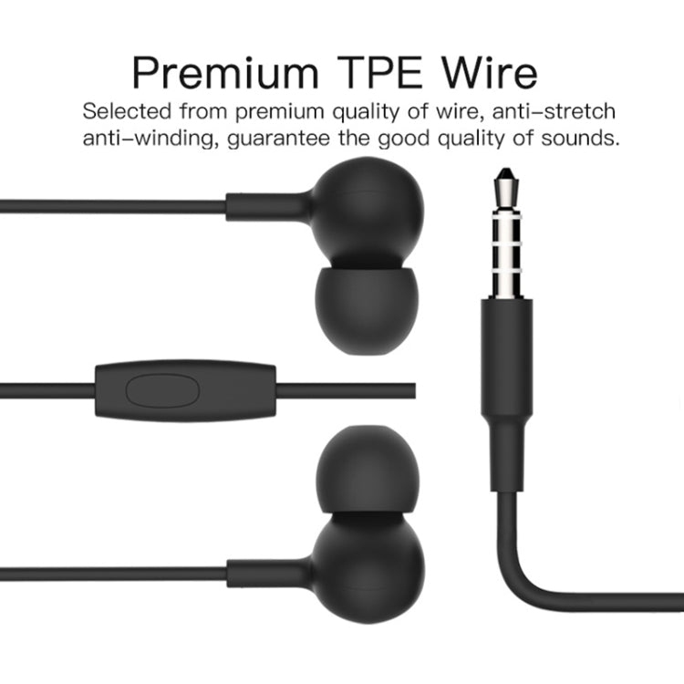 Yesido YH13 3.5mm In-Ear Wired Earphone, Length: 1.2m