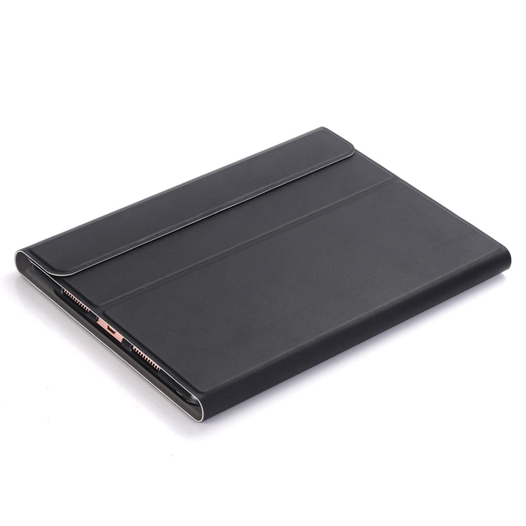 A09 Bluetooth 3.0 Ultra-thin ABS Detachable Bluetooth Keyboard Leather Tablet Case for iPad Air / Pro 10.5 inch (2019), with Holder
