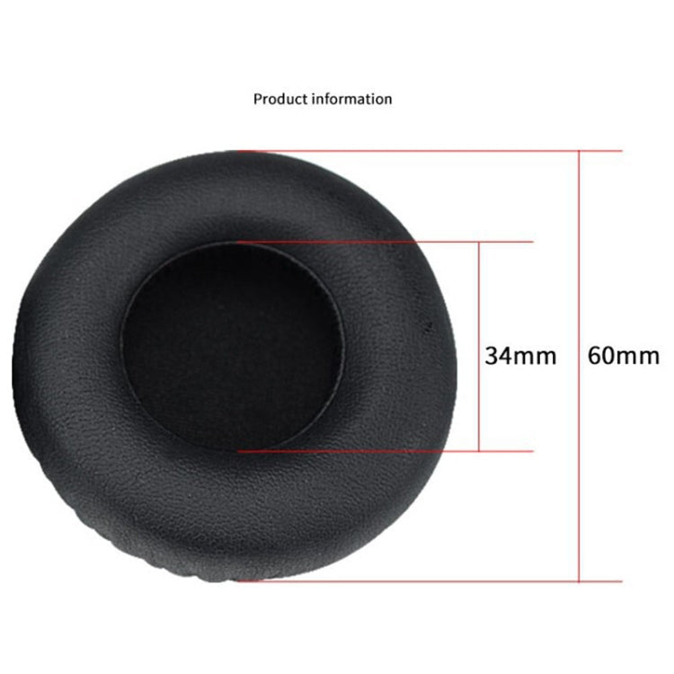 For JBL E30 Headphones Imitation Leather + Foam Soft Earphone Protective Cover Earmuffs, One Pair, For E30