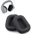 2 PCS For Logitech G633 G933 Earphone Cushion Cover Earmuffs Replacement Earpads with Mesh (Leather), Mesh Black, Leather Black