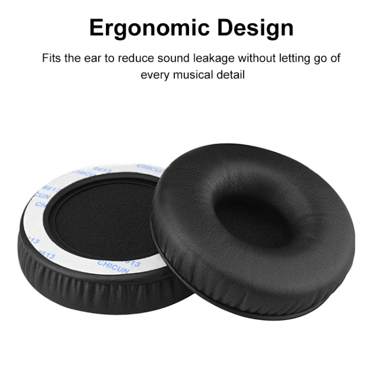 2 PCS For Sony MDR-XB450AP / XB550 / XB650 / XB400 Earphone Cushion Cover Earmuffs Replacement Earpads with Mesh(Green)