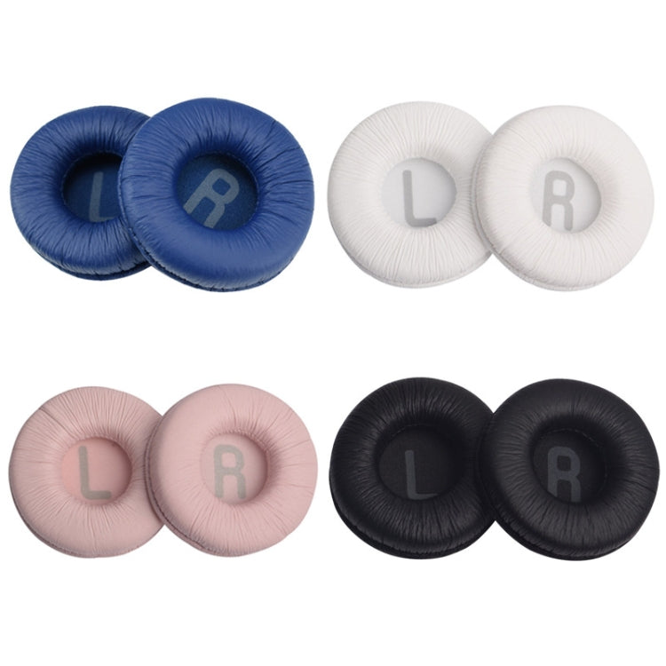 2 PCS For JBL Tune 600BTNC / T500BT / T450BT Earphone Cushion Cover Earmuffs Replacement Earpads with Mesh(White)