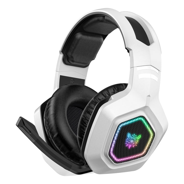 ONIKUMA B100 Bluetooth 5.3 Wireless Bluetooth Headphone with Microphone (White)