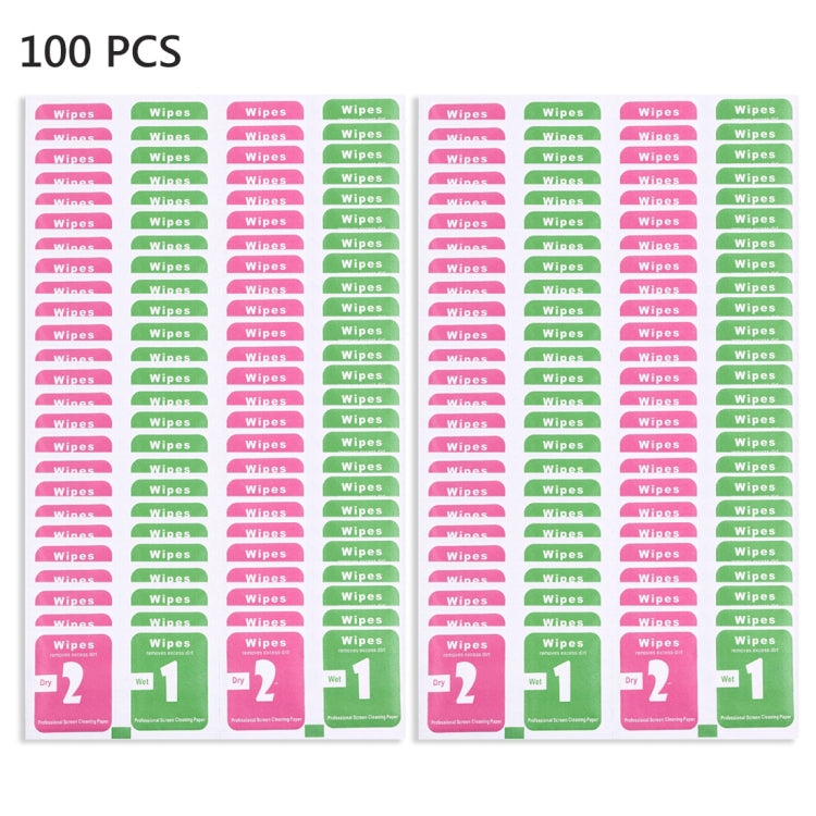 Brand™ DIYLooks 100 PCS x Dry-Wet Wipes ~ The Ultimate Cleaning Companion for Your Tech Gadgets