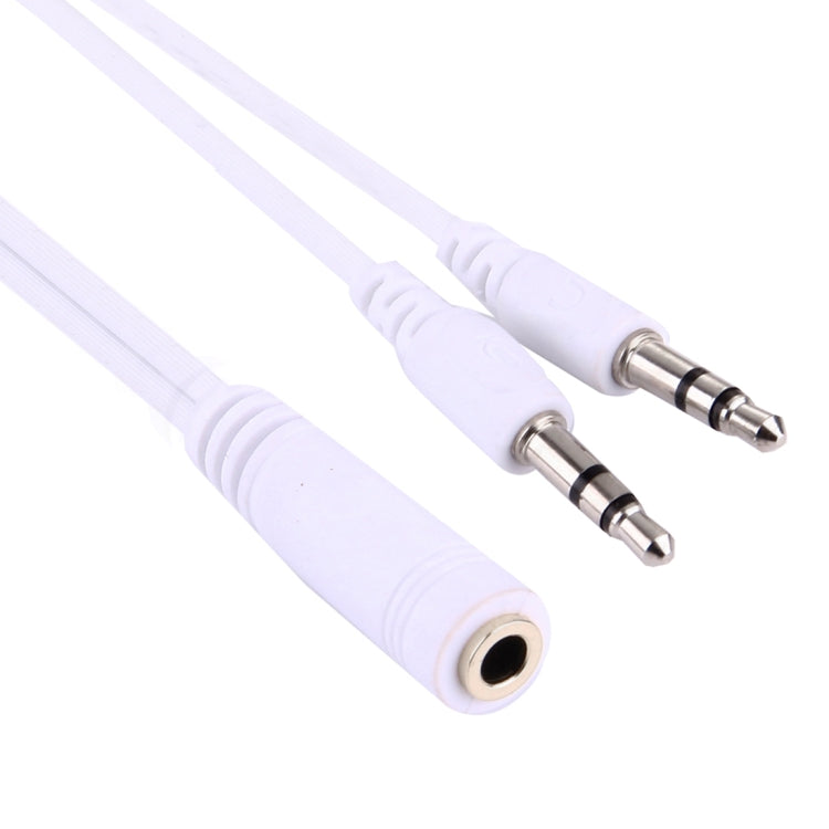 1M Hi-Fi AUX Audio Cable 3.5mm Dual Male to Female Plug Jack Stereo Audio Wire for iPhone, iPad, Samsung, MP3, MP4, Sound Card, TV, Radio-recorder, Car Bluetooth Speacker, Computer, etc, 3.5mm 2 Male to Female