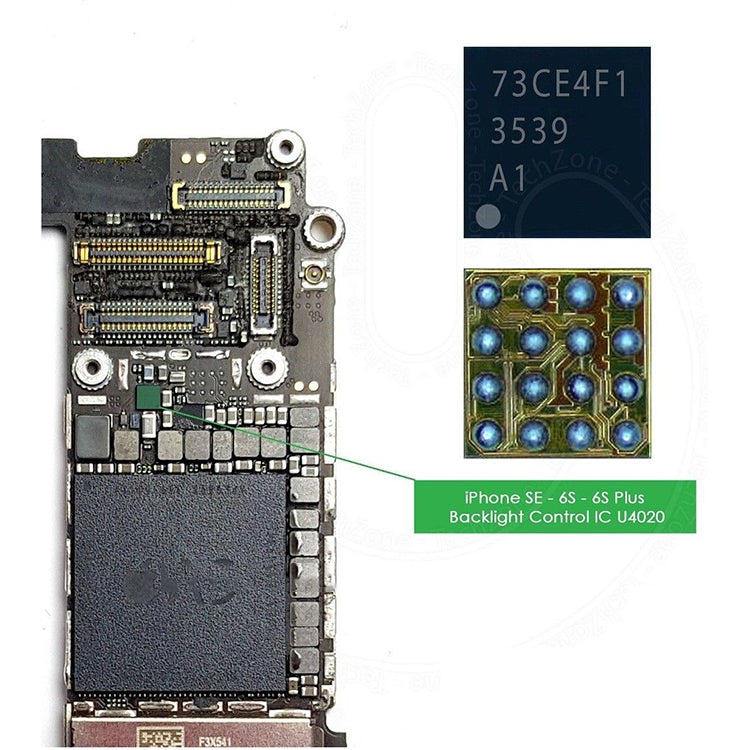 Backlight Control IC U4020 for iPhone 6s Plus & 6s, For 6sP & 6s U4020