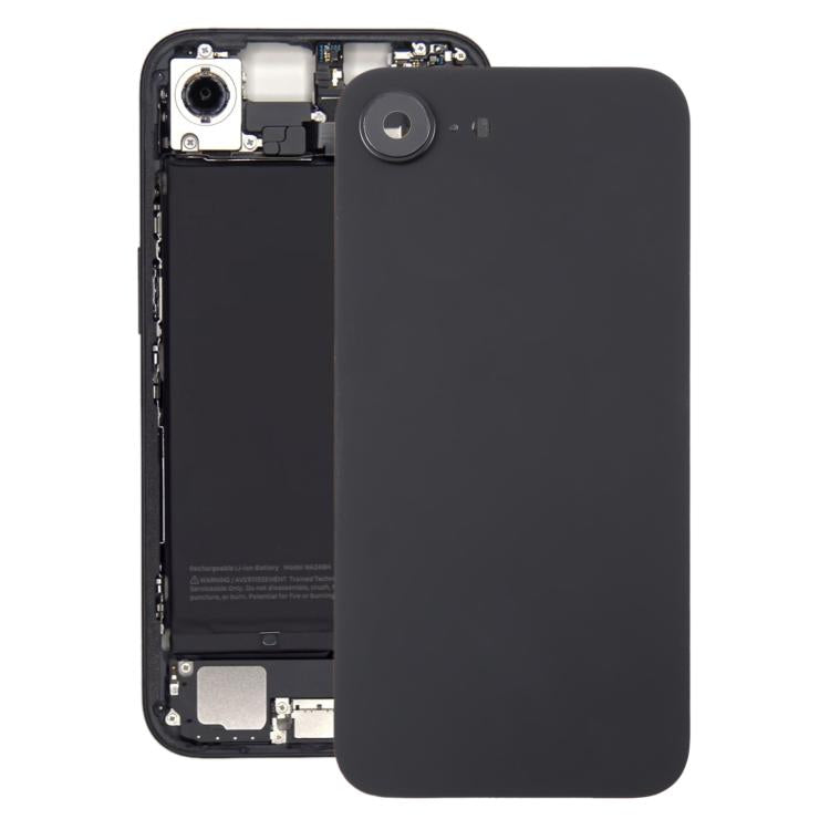 For iPhone 16e Glass Battery Back Cover, For iPhone 16e(with Camera Lens), For iPhone 16e(with Camera Lens Frame)
