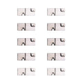 10 PCS for iPhone 6 Plus Charging Port Lock Stator Holder Bracket, For iPhone 6 Plus