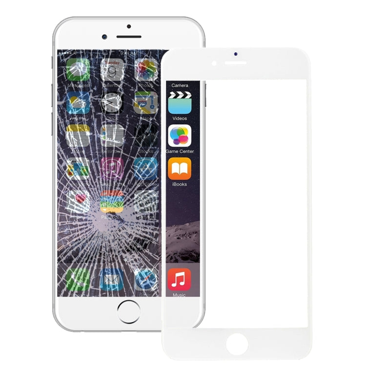 Front Screen Outer Glass Lens with Front LCD Screen Bezel Frame & OCA Optically Clear Adhesive for iPhone 6 Plus, For iPhone 6 Plus (Frame+OCA)