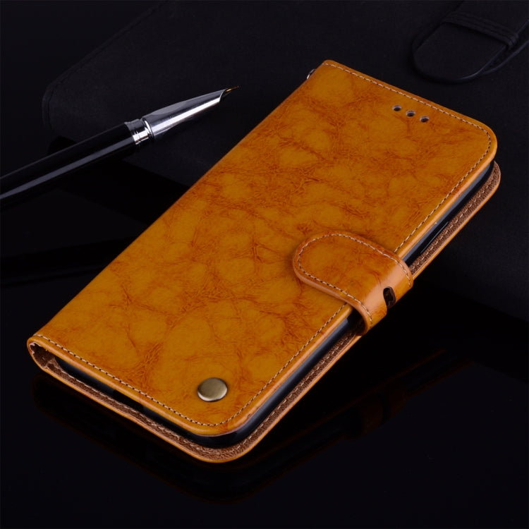 For iPhone 6 Plus & 6s Plus Business Style Oil Wax Texture Horizontal Flip Leather Case with Holder & Card Slots & Wallet, For iPhone 6P & 6sP