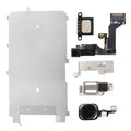 6 in 1 for iPhone 6s LCD Repair Accessories Part Set, For iPhone 6s (Black), For iPhone 6s (White Set)