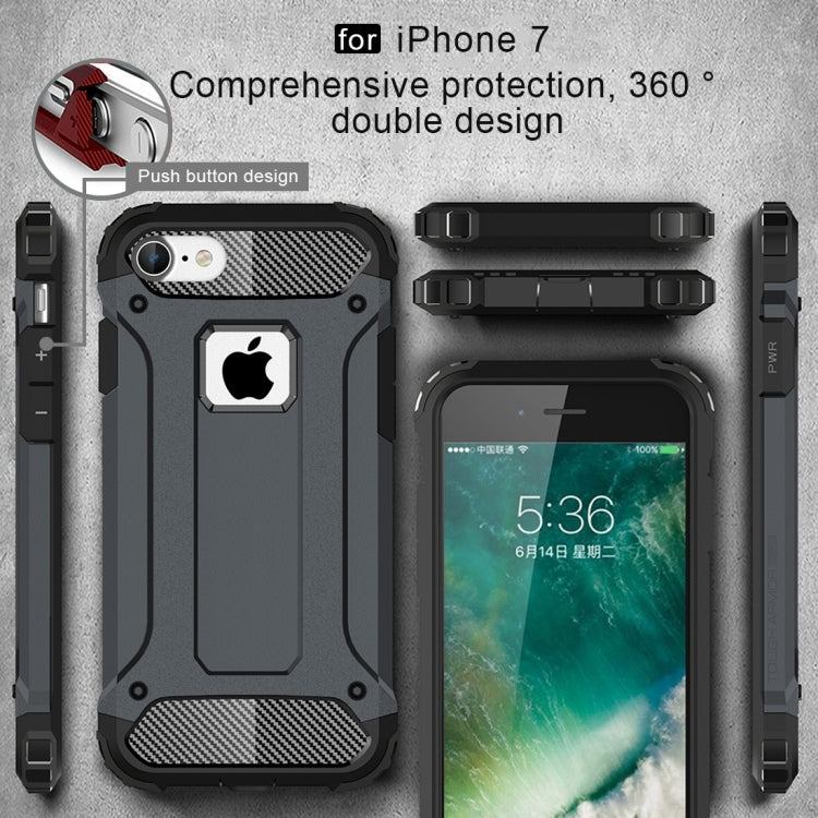 For iPhone 7 Armor TPU + PC Combination Phone Case, For iPhone 7, For iPhone  7