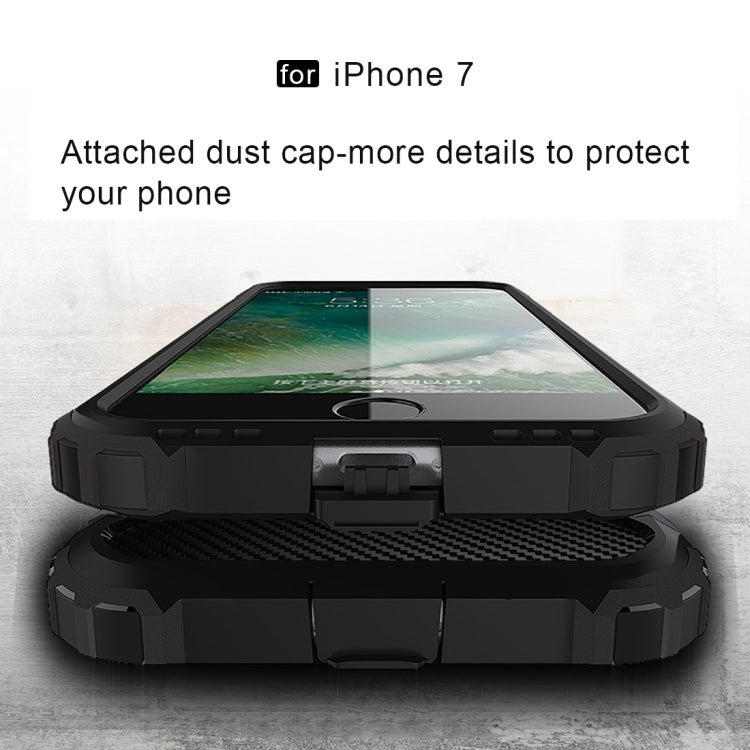 For iPhone 7 Armor TPU + PC Combination Phone Case, For iPhone 7, For iPhone  7