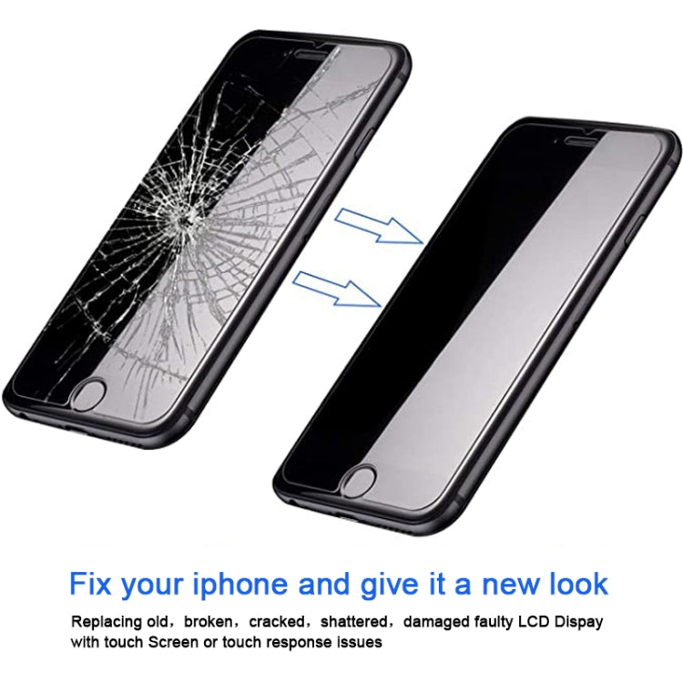 LCD Screen include Front Camera for iPhone 7, i7 Black with Camera, i7 White with Camera