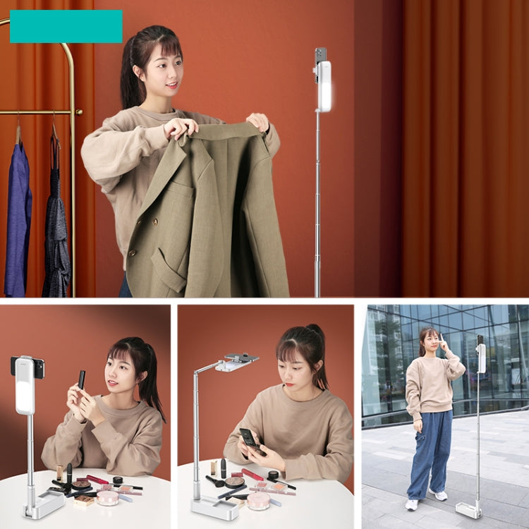 USAMS US-ZB209 Multi-function Live Broadcast Video Mobile Phone Foldable Stand Holder